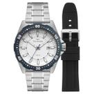 Relógio Technos Masculino Troca Pulseira Racer 2315LBD/T1B Prata