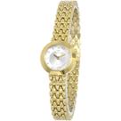 Relogio Technos Mini Feminino de Pulso Original Dourado