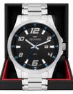 Relógio Technos Racer Masculino Aço Inox Prata 5ATM 45mm 2115ubb/1p Relógio Technos Racer Masculino Aço Inox Prata 5ATM 45mm 2115ubb/1p