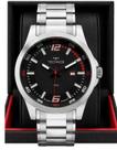 Relógio Technos Racer Masculino Prata Aço Inox 5 ATM 45mm 2115Nbb/1k Relógio Technos Racer Masculino Prata Aço Inox 5 ATM 45mm 2115Nbb/1k
