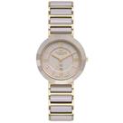 Relógio Technos Saphire Bege/Dourado Feminino 2015CE/1C