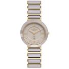 Relógio Technos Saphire Bege/Dourado Feminino 2015CE/1C