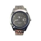 Relógio Tecivet Masculino Calendário Resistente Água 50m Cor Do Mostrador:Cinza Relógio Tecivet Masculino Calendário Resistente Água 50m Cor Do Mostrador:Cinza