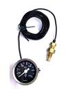 Relógio temperatura água universal 52mm rosca M14x1.5 cabo 4,00m Turotest 302583