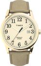 Relógio Timex Easy Reader 38mm - Pulseira de Couro Dourado