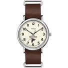 Relógio Timex NFL Weekender Atlanta Falcons Masculino - Couro 40mm Relógio Timex NFL Weekender Atlanta Falcons Masculino - Couro 40mm