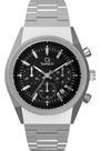 Relógio Timex Q Falcon Eye Tw2y34800 Chronograph Prateado Prateado Prateado Preto