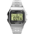 Relógio timex t80 stainless steel bracelet watch