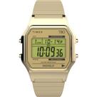 Relógio Timex T80 Unissex - 34mm, Digital e Resistente à Água