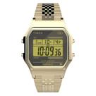 Relógio Timex Vintage T80 Dourado