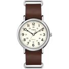 Relógio Timex Weekender T2P495 Unissex - Pulseira de Couro 40mm Relógio Timex Weekender T2P495 Unissex - Pulseira de Couro 40mm