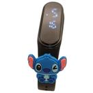Relógio Touch Infantil Stitch Pisca_Resistente à Água_Preto - Smactudo