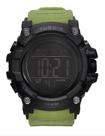 Relógio tuguir tg109 masculino verde preto esportivo digital