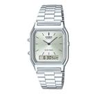 Relógio Unissex Casio Quartz AQ-230A-7AMQYDF-SC Prata Relógio Unissex Casio Quartz AQ-230A-7AMQYDF-SC Prata