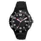 Relógio Unissex Champion Mostrador Preto Troca Pulseira CP30119M