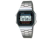 Relógio Unissex Digital Casio Vintage - A168WA-1WDF Prata