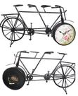 Relogio Vintage Modelo Bicicleta Retro de Mesa para Casa e Escritorio Friends Preto (REL-34)