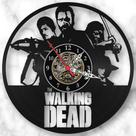 Relógio Walking Dead Terror Filmes Series Tv Vinil Lp Arte Promoção Relógio Walking Dead Terror Filmes Series Tv Vinil Lp Arte Promoção