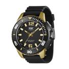 Relógio X Watch Preto e Dourado Analógico Prova d Agua 100m