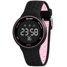Relógio x-watches feminino digital preto/rosa xfppd096 pxpx