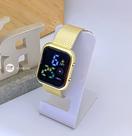 Relógios Digital LED Ultra Quadrado Feminino Masculino Infantil Unissex Hora Data Fashion Elegante Moda 2026 Cor:Dourado Relógios Digital LED Ultra Quadrado Feminino Masculino Infantil Unissex Hora Data Fashion Elegante Moda 2026 Cor:Dourado