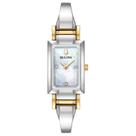 Reloj Bulova Clásico para Dama con Esfera de Diamante y Acero Inoxidable