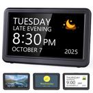Reloj Calendario Digital Raynic 7" 20 Alarmas 12/24H Negro