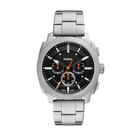 Reloj de Hombre Fossil Machine Cronógrafo Acero Inoxidable Plateado