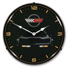 Reloj de Pared Coleccionable con Letrero y Reloj LED Iluminado C4 Corvette Reloj de Pared Coleccionable con Letrero y Reloj LED Iluminado C4 Corvette