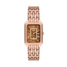 Reloj Fossil Raquel en Acero Inoxidable Tono Rosa con Caja de 26mm