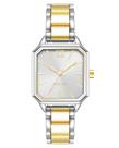 Reloj Pulsera para Mujer Nine West con Cristal Mineral Plata y Oro