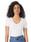 Remera GAP Favorita para Mujer con Cuello en V Blanca Talle M