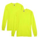 Remera Gildan Heavy Cotton de Manga Larga G5400 Paquete de 2 Verde