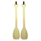 Remo decorativo de pinus Kit com 2 remos de praia
