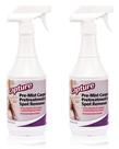 Remoção de sujeira pré-nebulizada para limpeza a seco de carpetes, 720 ml, 2 unidades