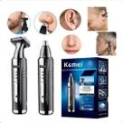 Removedor Aparador de Pelos Elétrico/Portátil para Nariz/Orelha/Rosto / Depilador Facial