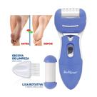 Removedor Calo Rachadura Lixa De Pé Portátil Pedicure
