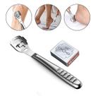 Removedor de Calo Aço Inoxidável 10 Lâminas Extra Pedicure SPA dos Pés Calcanhar Pé Removedor de Calo Aço Inoxidável 10 Lâminas Extra Pedicure SPA dos Pés Calcanhar Pé