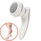 Removedor de calos eletrico 2 em 1 esfoliador lixa de pes massageador pele spa usb recarregavel