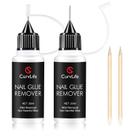 Removedor de cola para unhas Curvlife 20 mL (2 unidades) para unhas prensadas