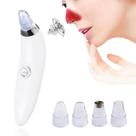 Removedor de Cravos e Espinhas Elétrico Sugador Vácuo Facial Limpeza de Pele Dermoclean 4x1