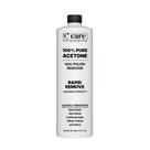Removedor de esmalte C CARE 100% acetona pura 240 mL