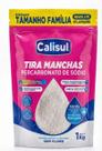 Removedor de Manchas Calisul em Pó com Percarbonato de Sódio para Roupas Brancas e Coloridas