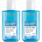 Removedor de maquiagem para os olhos L'Oreal Paris Clean Artiste Oil Free