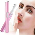 Removedor De Pelos Feminino Facial Portátil Caneta Elétrica Designer Sobrancelhas Luxo Versátil