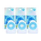 Removedor de placa de menta Dental Floss Reach POP, 50 m, pacote com 3