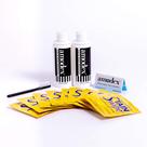 Removedor de tinta e manchas Amodex Arsenal com 2 frascos, escova e toalhetes