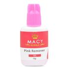 Removedor para cola de cílios fio a fio Macy Pink 15ml