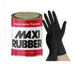 Removedor pastoso 1kg + par de luva preta