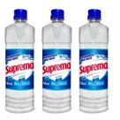 Removedor Suprema Multiuso Perfumado Base de Agua Florata Verbena Tradicional Uso Domestico Kit Com 3 Unidades 500ml